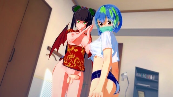 Corona-chan Fucks the Earth (3d Hentai) [Cartoon, Futanari, Games, Hentai]