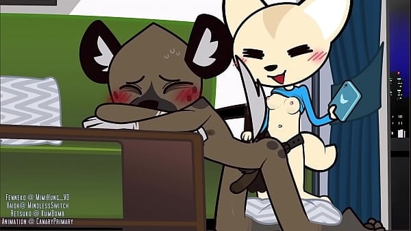 Canaryprimary - Video Call animated Furry Haida Aggretsuko Pegging Masturbation Furry Voyeur Rule34 Fenneko animation Canaryprimary Rule 34 [Furry]