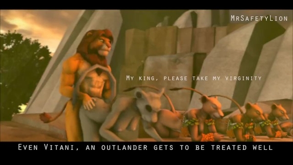 Lion King Simba Fucks Nala [Disney, Furry]
