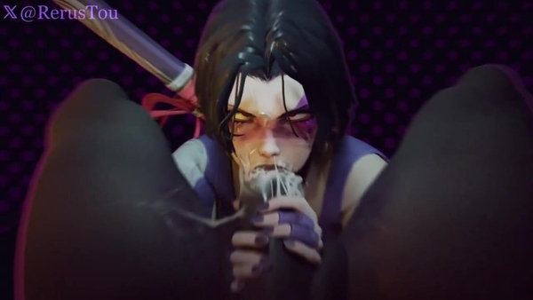 Psylocke Deepthroats King Tchalla (Sound Update) [3D, Marvel, Marvel Rivals]