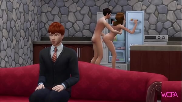 Trailer Harry Potter Fucking Hermione Granger Behind Ron Wesleys Back [Anime, Harry Potter]