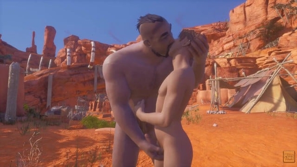 Wild Life Muscular Men Fucks With Twink Guy [3D, Anime]