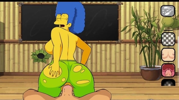 La Bella Marge Simpson Saltando Sobre Nuestra Polla - Hole House [Games, The Simpsons]