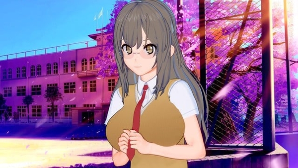 Bunny Babe Senpai: Curvy Waifu Futaba Rio Fucks in a Classroom (3d Hentai) [Cartoon, Futanari, Games]