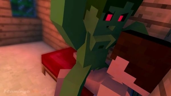 Minecraft Zombie Fuck [Minecraft, Monster, Zombie]