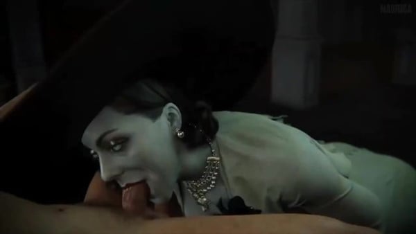 Lady Dimitrescu Sucking Resident Evil 8 Porn [Overwatch, Resident Evil]