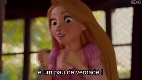 Rapunzel E Fodida Na Torre Dublado [Disney, Tangled]