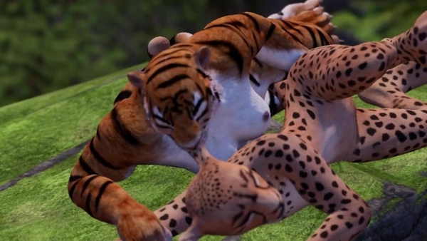Furry Porno Of Lesbians Kink [Cartoon, Furry, Games, Yuri]
