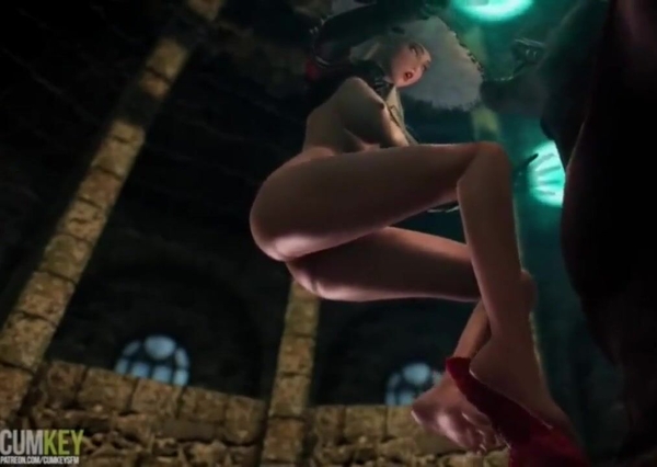 Mage Slut mates with a Werewolf [3D, Werewolf]