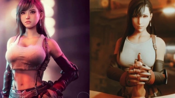 Final Fantasy Vii Remake Tifa Lockhart Ffvii Sfm Pmv materia Girl [Compilation, Final Fantasy]