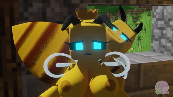 Honey Beekeeping [queen Blush] Blender Minecraft Minecraft Furry animation Creampie Minecraft animation animation Blender animation Fellation 3d [Furry, Minecraft]