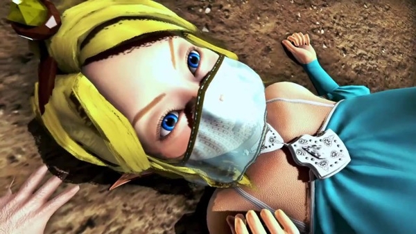 Real Zelda Cosplay Fuck Outside [Legend of Zelda, The Witcher]