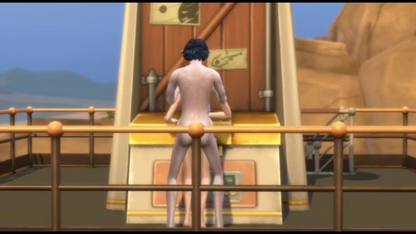 Prof North Fucks His Reahead Girlfriend At Work [3D, Cartoon, The Sims]