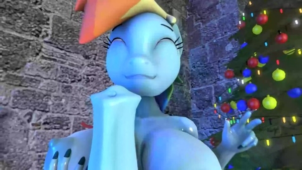 Rainbow Dash Self suck by:sporeman [My Young Pony (MLP), Yiff]