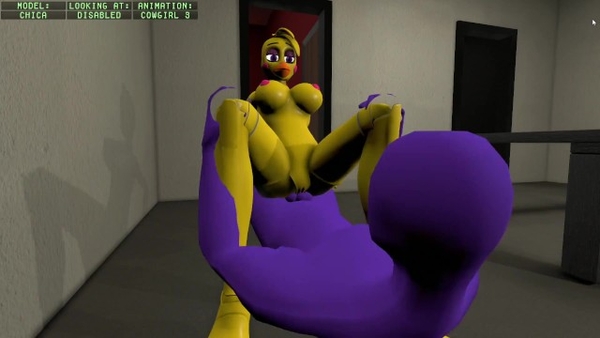 Chica FNAF Gets Fucked Hard [Cartoon, FNAF, Furry]