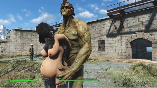 Huge Orc Roughly Fucked Brunette Pc Game, Fallout Porno [BDSM, Fallout, Hentai]