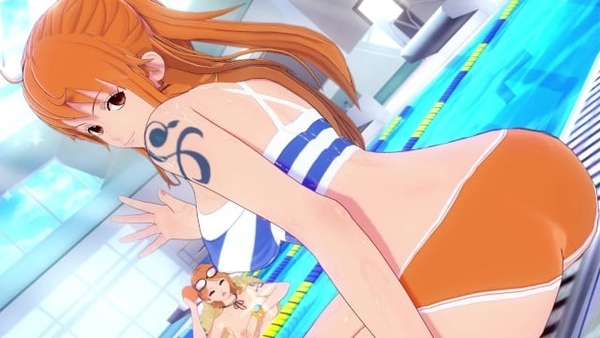 Nojiko Nami One Piece Gets Destroyed At The Beach - Hentai 3D and POV [3D, One Piece]