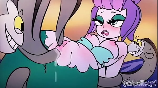 Cuphead Cala Maria Boss Monster Mermaid Fucked Tentacles [BDSM, Monster]