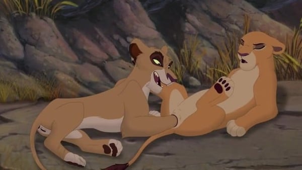 Kiara and Vitani Fist Fucking Lion Lord [Disney, Furry, Hentai, Yiff]