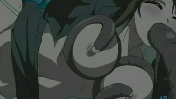 H tentacle hentai - sexy OL and monster [Tentacle]