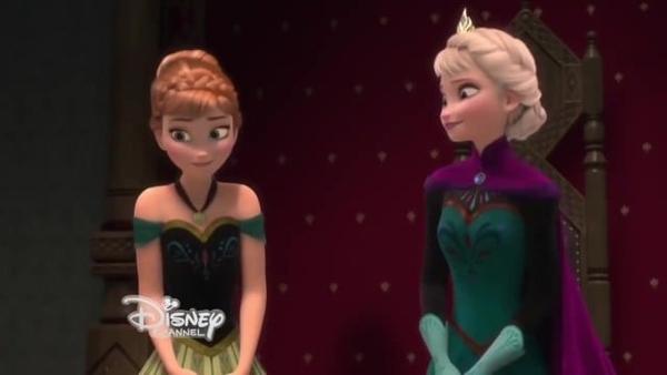 Princess Anna And Lesbian Sex With A Big-Breasted Woman Disney Princess [Disney]