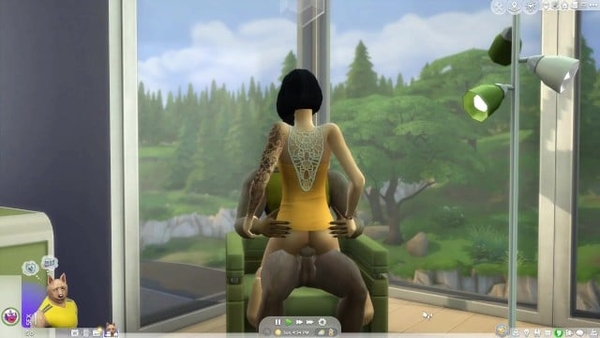 Munchie Wolf Man-Whore Ep1 Alice Spenser-Kim [Cartoon, Furry, The Sims, Werewolf]