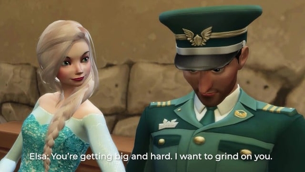 Elsa Fucks The Royal Guard In A Sauna - Frozen Betrayal 4 - 3D Hentai [Frozen, The Sims]