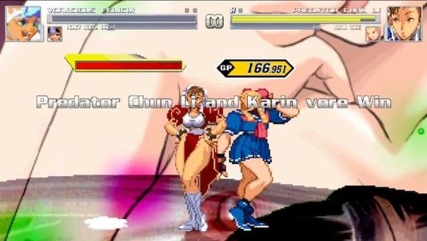 Darkstalkers Vs Streetfighters Unbirth Vore [Darkstalkers, Street Fighter, Vore]