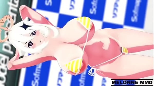 Genshin Baile Furifuri Paimon No Sound MMD [Genshin Impact, MMD]