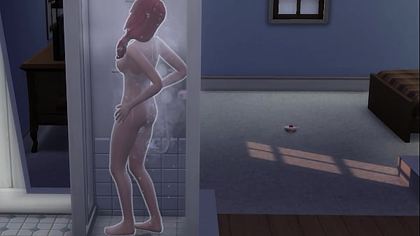 Girl Masturbating Around The Residence [The Sims]