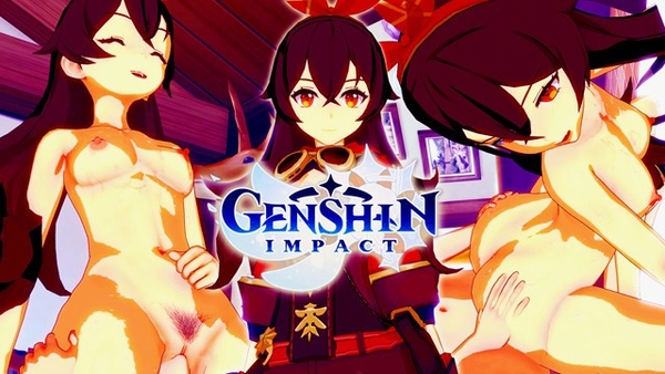 Genshin Impact Amber Anime Uncensored [Cartoon, Games, Genshin Impact, Hentai]