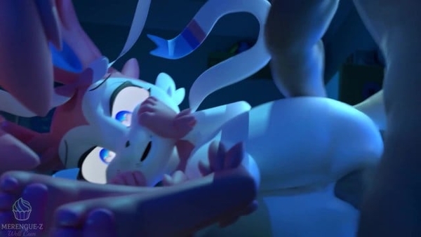 Sylveon Creampie, Vaginal And Blowjob She Swallow All Pokemon Merengue Z [Pokemon]