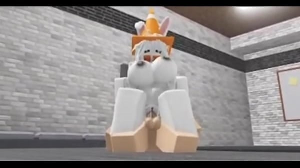 Slutty Roblox Bunny Girl Sneaks In Boys Locker Room Then Gets Fucked [Roblox]
