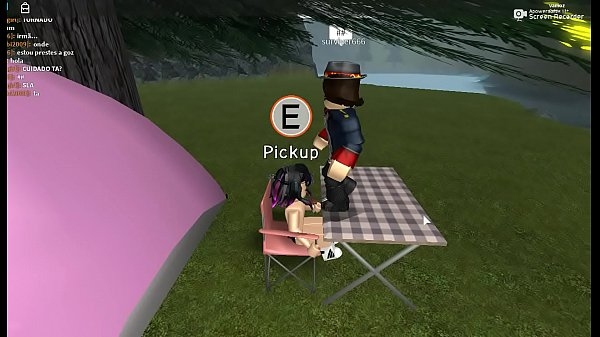Acampamento Da Pesada Com Tiahbaby [Roblox]