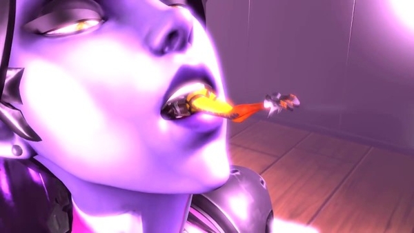 Widowmaker Butt Crush and Vore [Vore]