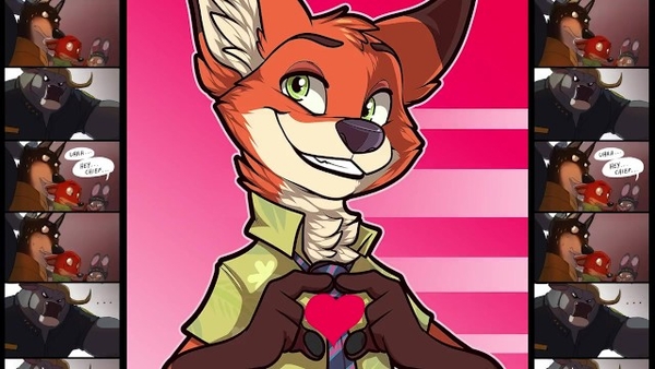 Furry Yiff Slideshow (Zootopia) - Try Everything [Music Video] [Slideshow, Yaoi, Yiff, Zootopia]