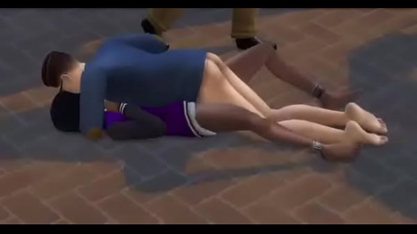 Warden Mckinley Bleaches Ebony Monique Putnam and Impregnates Her [Breeding, Dark skin, The Sims]
