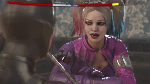 Catfight - Catwoman Vs Harley Quinn [3D, Batman, Harley Quinn]