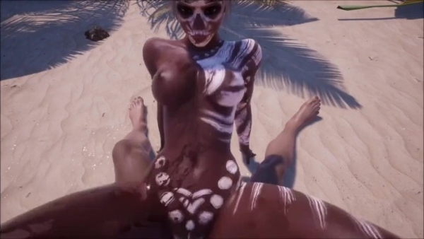 Mega Sexy 3d Sfm Isle Fuck With Aborigine Gameplay Best Adult Game [Hentai, Wild Life]