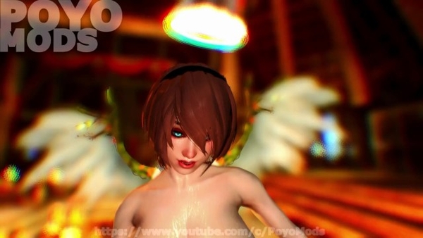 Skyrim Angel Sensual Fucking By the Fire [3D, Skyrim]