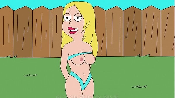 Francine Smith Sunbathing Nude American Stepdad [American dad, Family Guy, Incest]