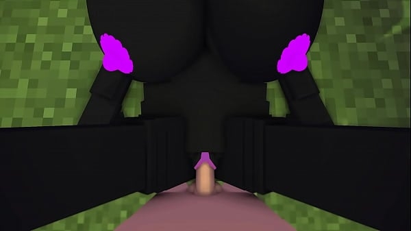 Minecraft Encounter With an Enderwoman [Minecraft]
