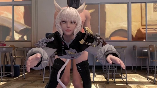 Game Stream - Fuck Yshtola - Sex Scenes [Cartoon, Final Fantasy, Games, Hentai]