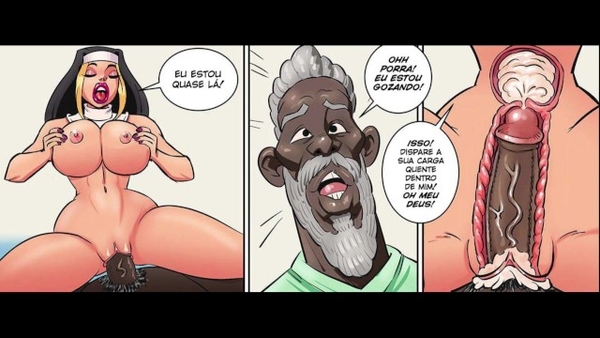 Velho Negao Na Ultima Foda Da Vida Com Uma Loira Gostosa [Anime, Comics, Monster]