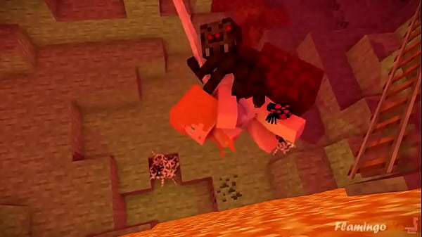 Alex X Cave Spider (mcr34) [3D, Hentai, Minecraft]