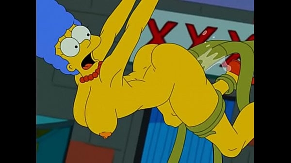 Marge Alien Sex Blue Pussy [Alien, The Simpsons]