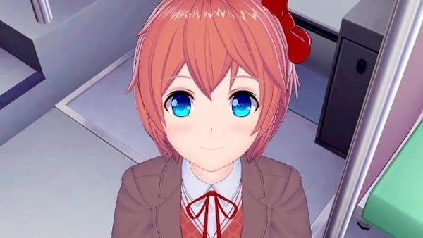 Ddlc Sayori Wants To Fuck At The Bus POV Hentai [Uncensored]