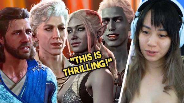 Gale Reaction Vs Halsin Plus Astarion With Drow - Baldurs Gate 3 [Baldurs Gate 3, Fortnite, Uncensored]