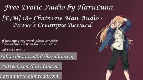 Chainsaw Man Audio - Powers Creampie Reward [Chainsaw Man]