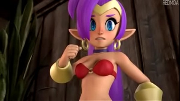 Shantae Cant Cum from Her Futa Cock [3D, Futanari, Shantae]